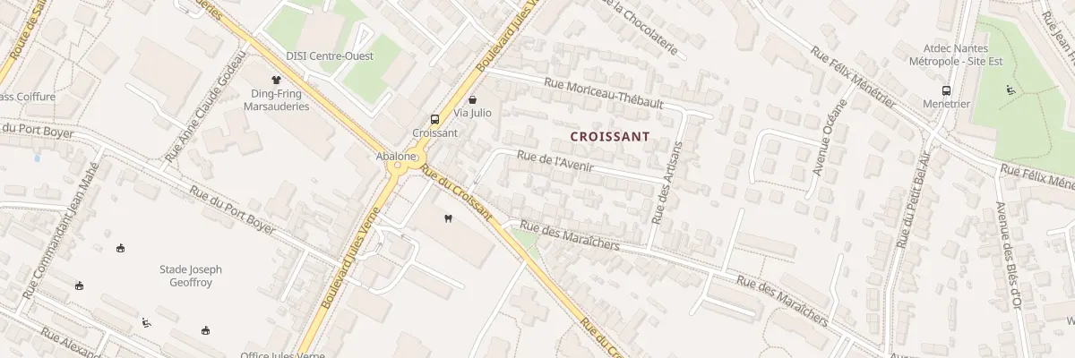 Plan du 19 Rue de l’Avenir à Nantes