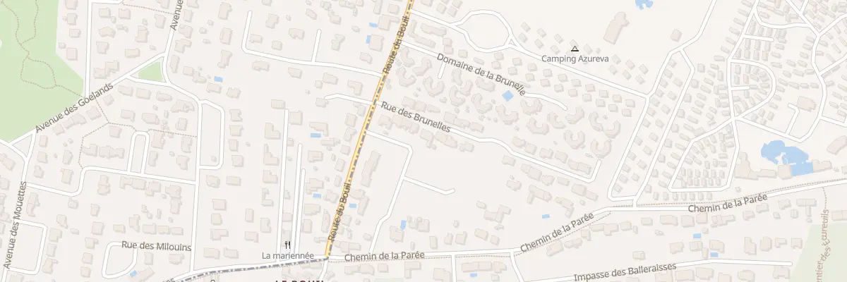 Plan du 23 Rue des Brunelles à Longeville-sur-Mer