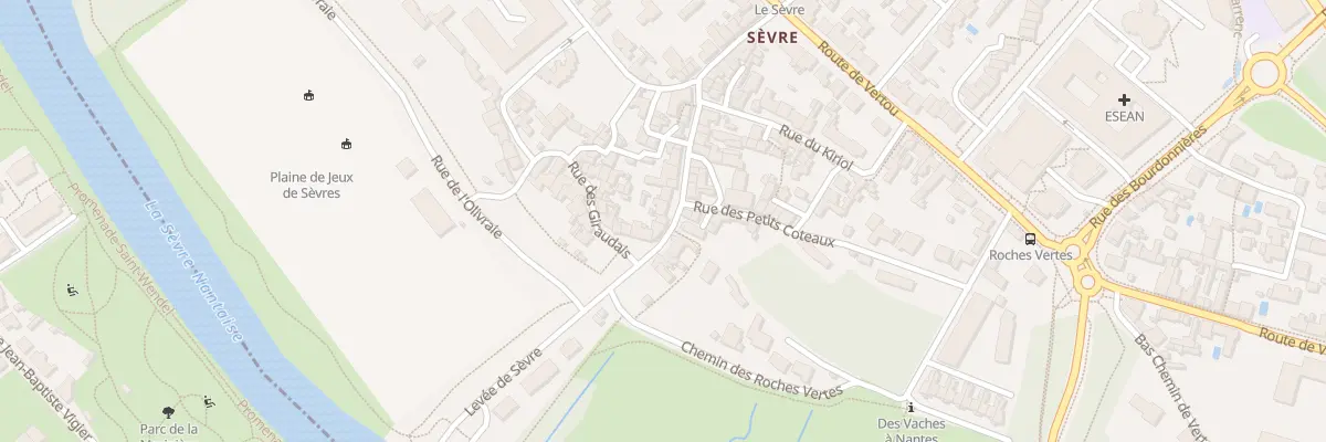 Plan du 42 Rue de Sevres à Nantes