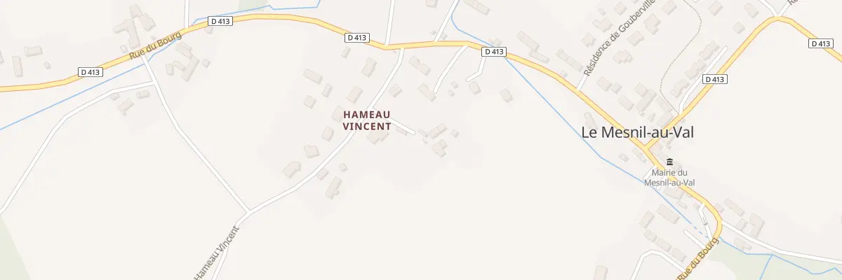 Plan du 9 Hameau Vincent au Mesnil-au-Val