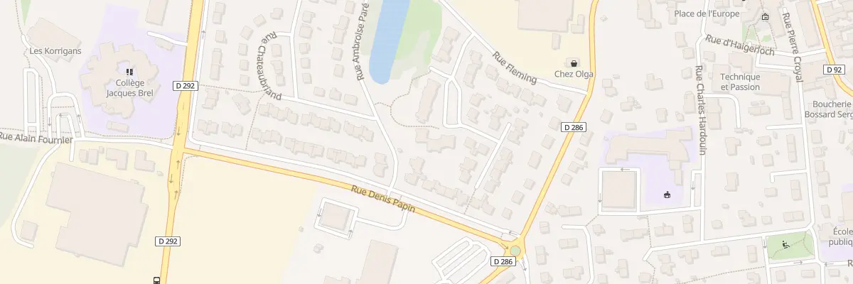 Plan du 8 Rue Duguay Trouin à Noyal-sur-Vilaine