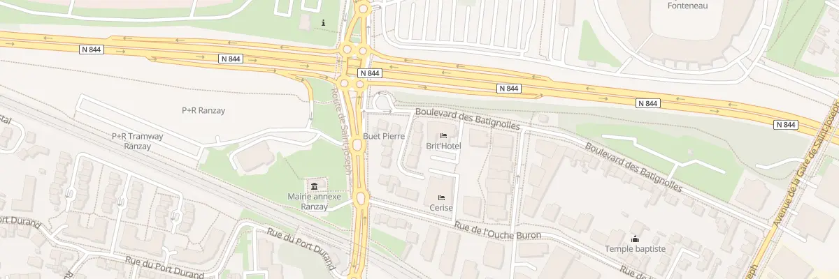 Plan du 3 Rue de la Calvinière à Nantes