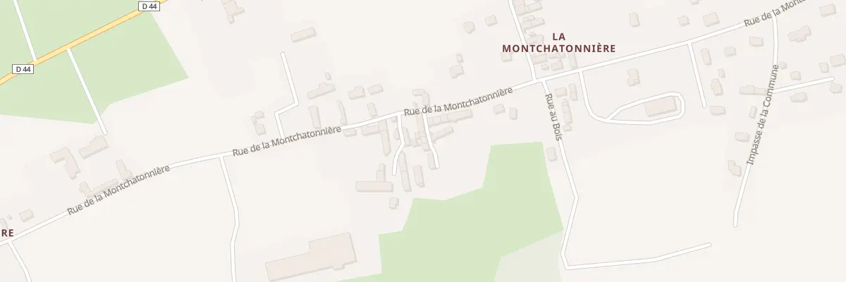 Plan du 780 Rue de la Montchatonniere à Tourville-sur-Sienne