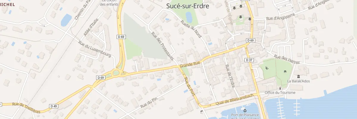 Plan du 170 Grande Rue à Sucé-sur-Erdre