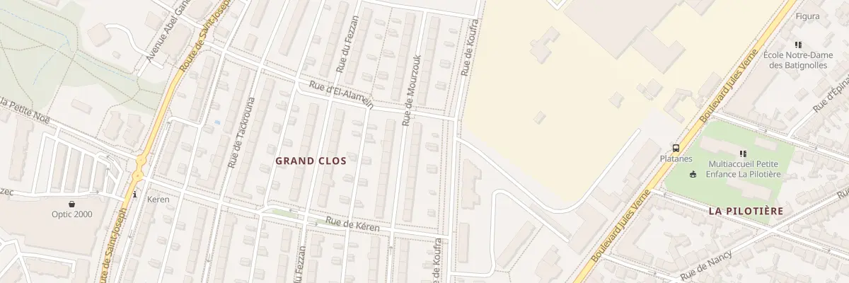 Plan du 26 Rue de Mourzouck à Nantes
