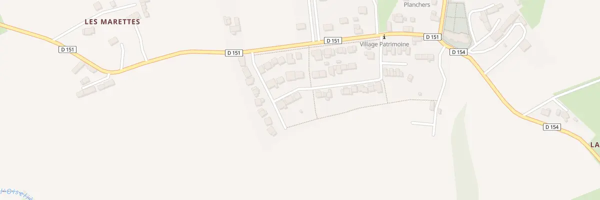 Plan du 205 Rue du Verger à Saint-Planchers
