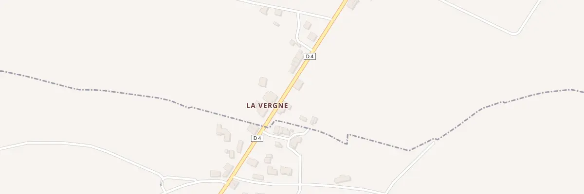 Plan du 9010 La Vergne à Nieul-le-Dolent