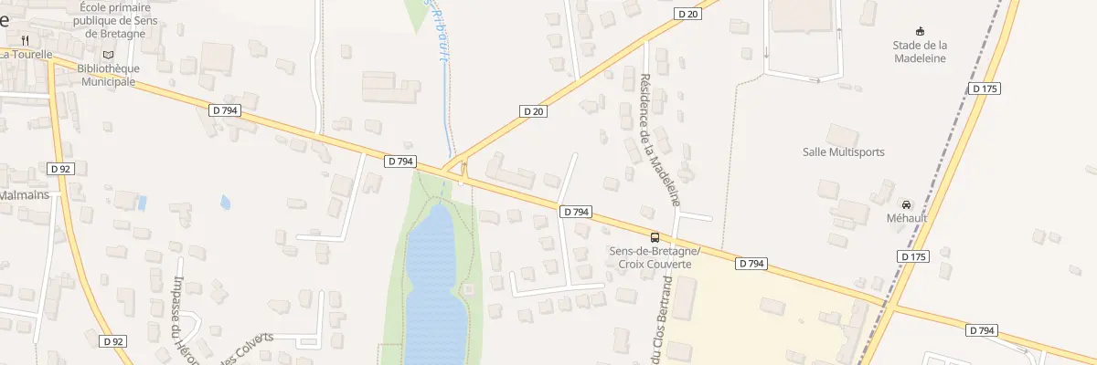Plan du 7 Imp du Petit Pré à Sens-de-Bretagne