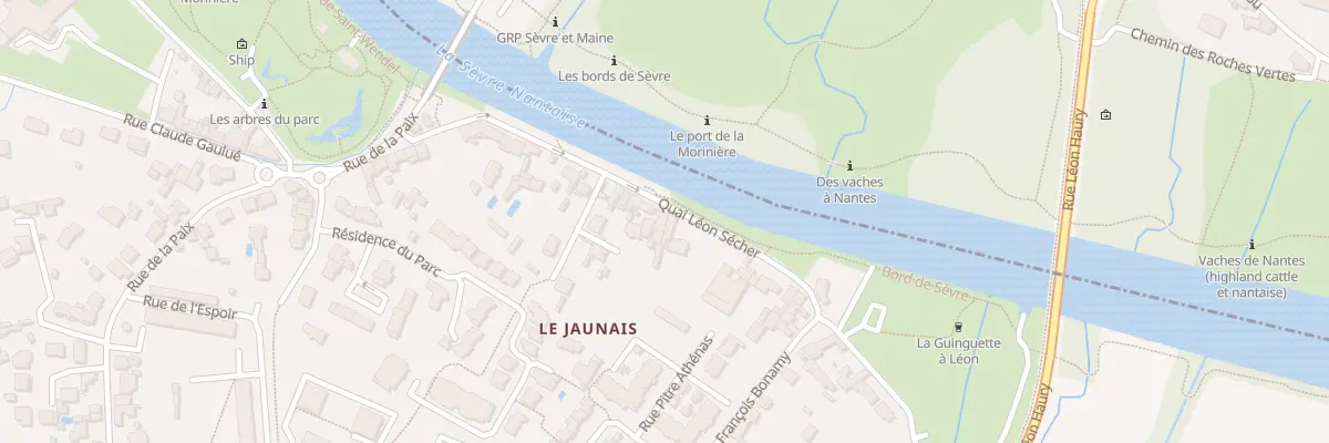 Plan du 12 Quai Léon Sécher à Rezé