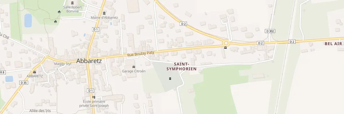 Plan du 26 Rue Boulay Paty à Abbaretz