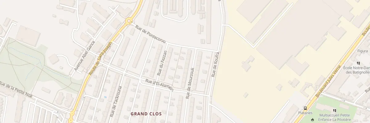 Plan du 41 Rue de Mourzouck à Nantes