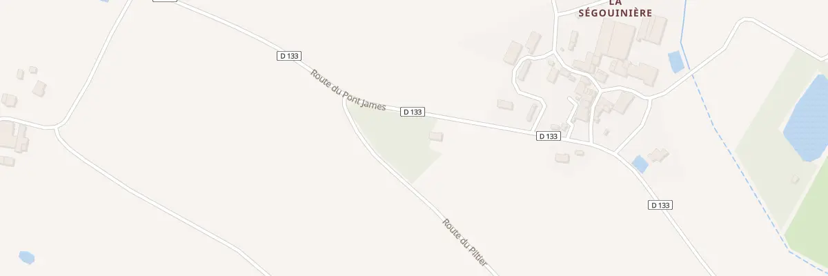 Plan du 5822 La Ségouinière à Saint-Philbert-de-Bouaine