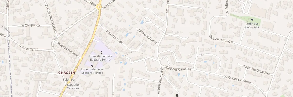 Plan du 28B Rue des Fleuristes à Anglet