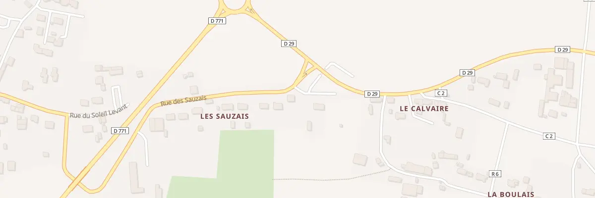 Plan du 54 Rue du Soleil Levant à Treffieux