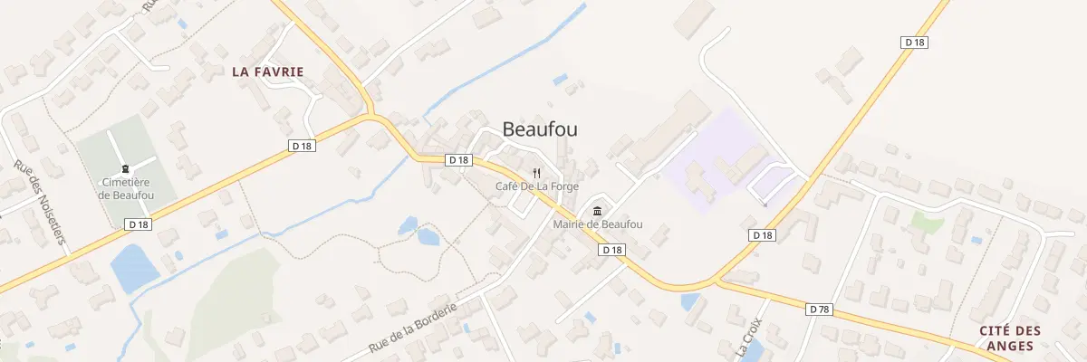 Plan du 24 Rue joubert de la cour à Beaufou