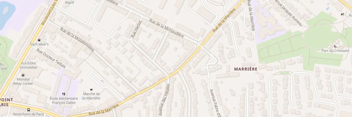 Plan du 53 Rue de la Marrière à Nantes