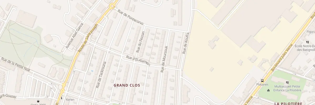 Plan du 35 Rue de Mourzouck à Nantes