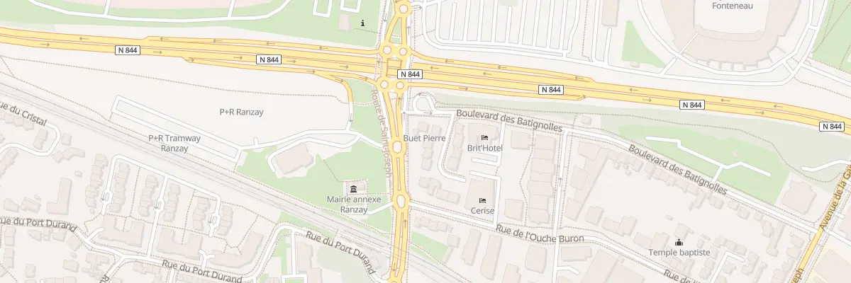 Plan du 4 Rue de la Calvinière à Nantes