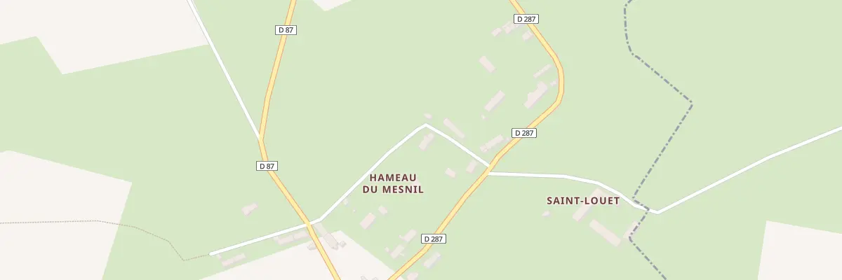 Plan du 33 Le Mesnil à Magneville