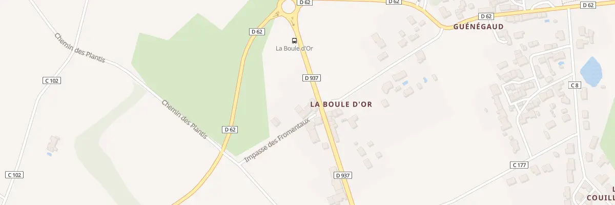 Plan du 5000 Imp des Fromentaux au Bignon