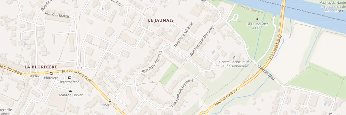 Plan du 36 Rue Pitre Athénas à Rezé