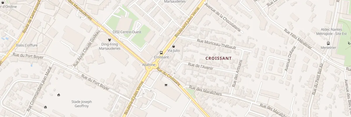 Plan du 26 Rue de l’Avenir à Nantes