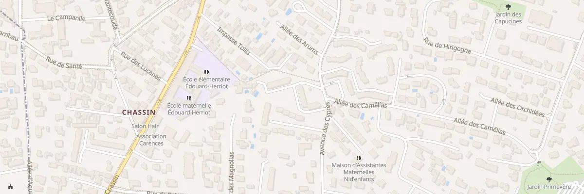 Plan du 30 Rue des Fleuristes à Anglet