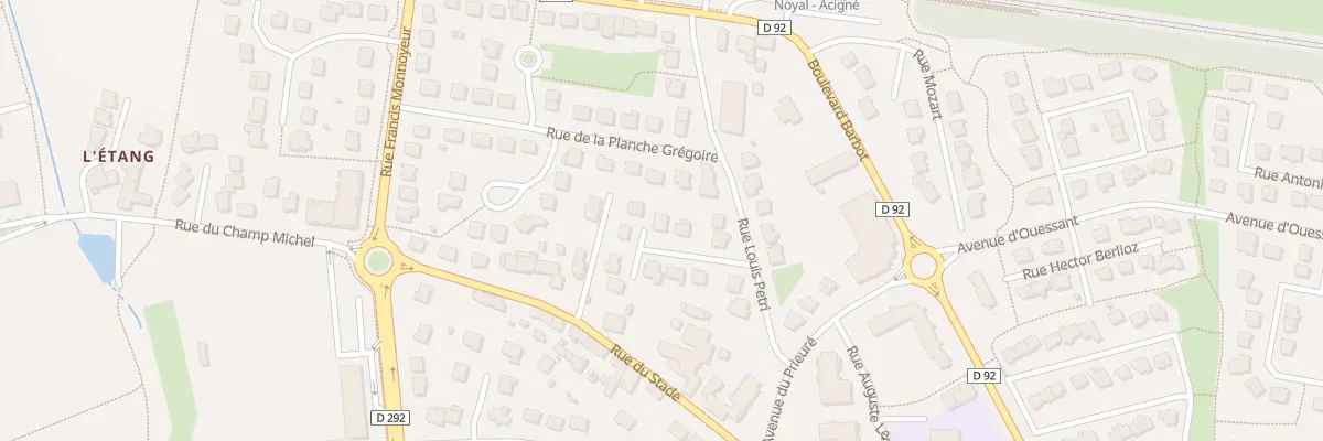 Plan du 19 Rue Louis Petri à Noyal-sur-Vilaine
