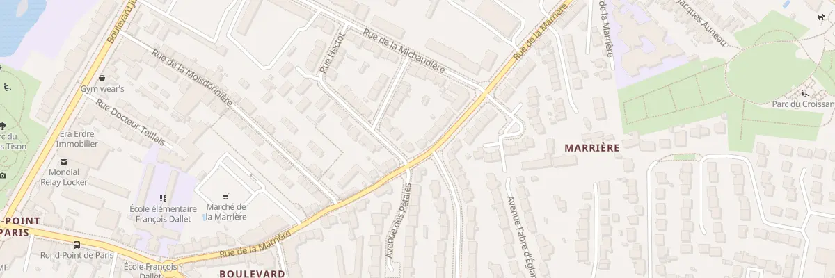 Plan du 49 Rue de la Marrière à Nantes