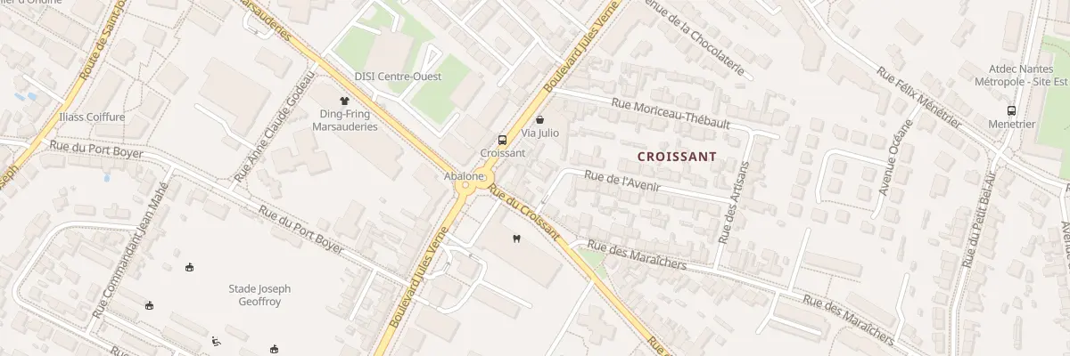 Plan du 30 Rue de l’Avenir à Nantes