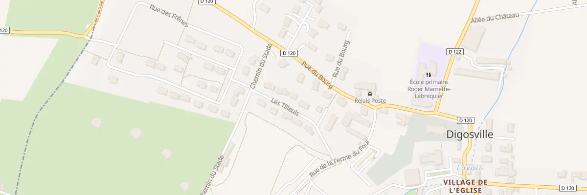 Plan du 18 Rue Les Tilleuls à Digosville