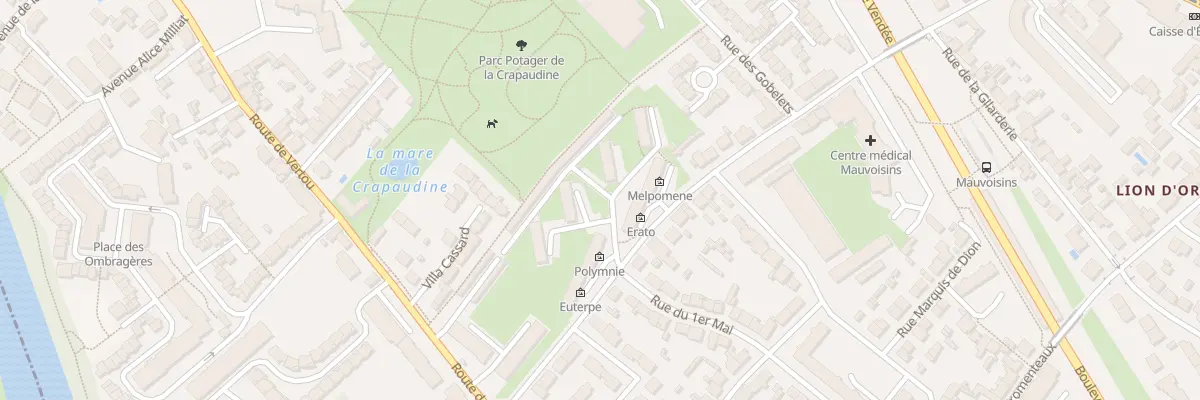 Plan du 58 Rue Mauvoisins à Nantes