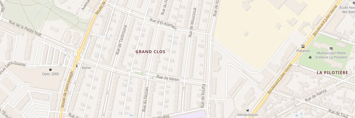 Plan du 19 Rue de Mourzouck à Nantes