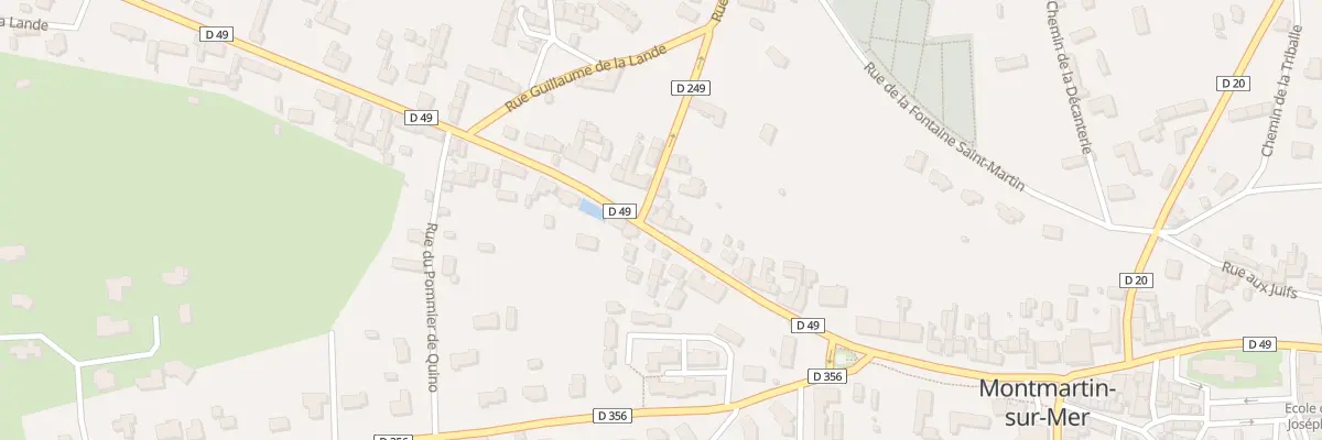 Plan du 16 Rue de la Mer à Montmartin-sur-Mer