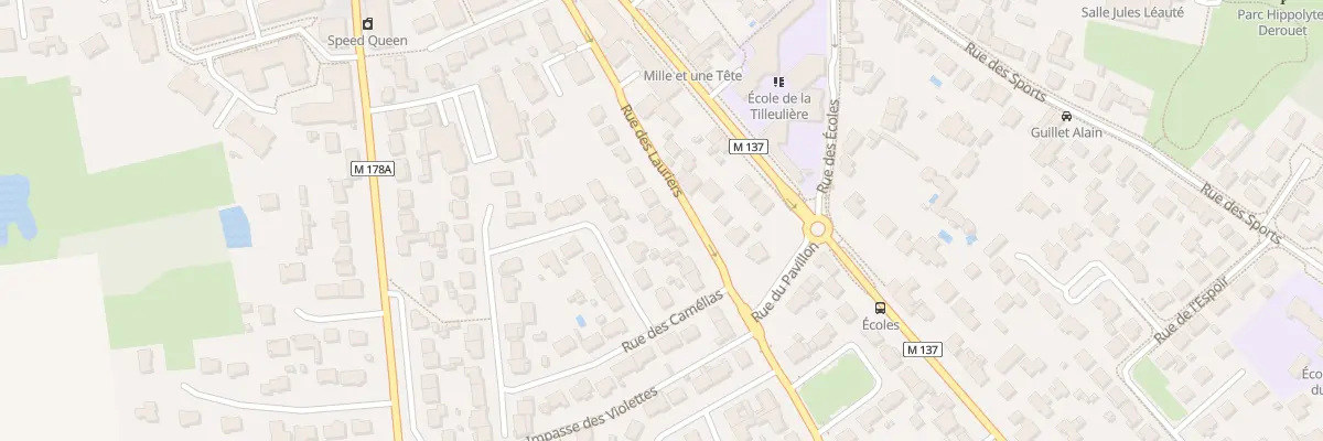 Plan du 32B Rue des Lauriers aux Sorinières