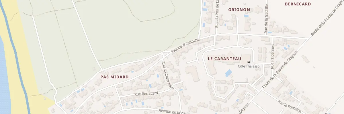 Plan du 37 Av d’Antioche à Ars-en-Ré