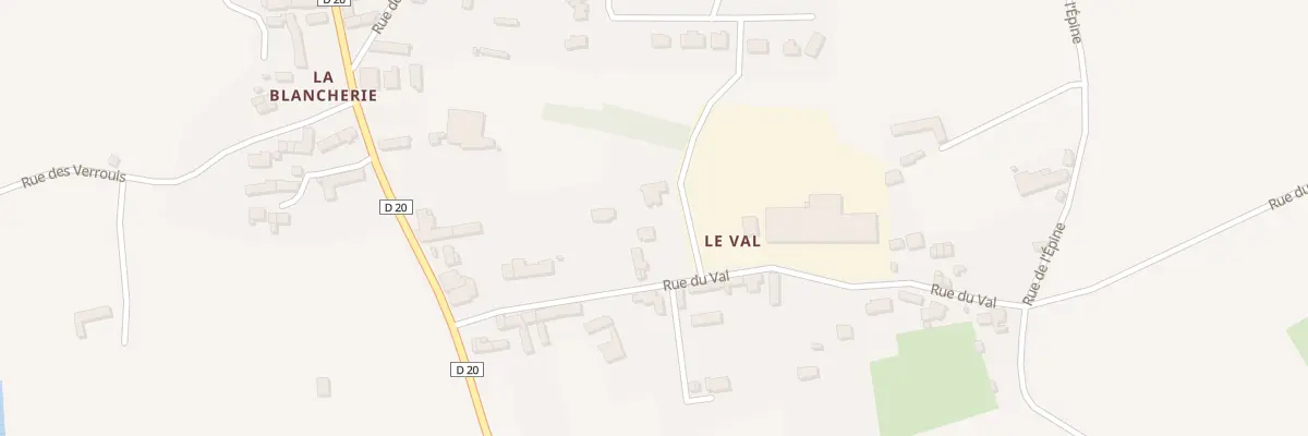 Plan du 14 Rue du Val - Lingreville à Tourneville-sur-Mer