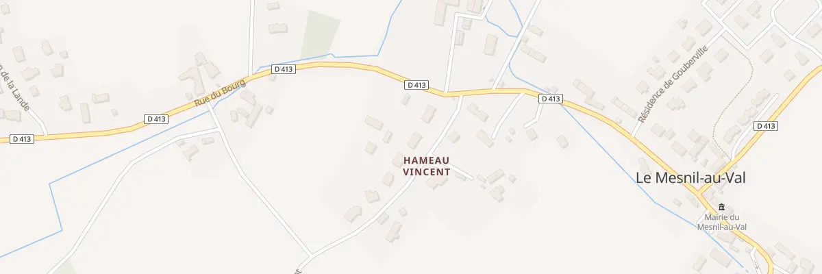 Plan du 8 Hameau Vincent au Mesnil-au-Val