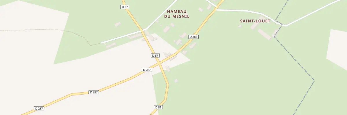 Plan du 20 Le Mesnil à Magneville