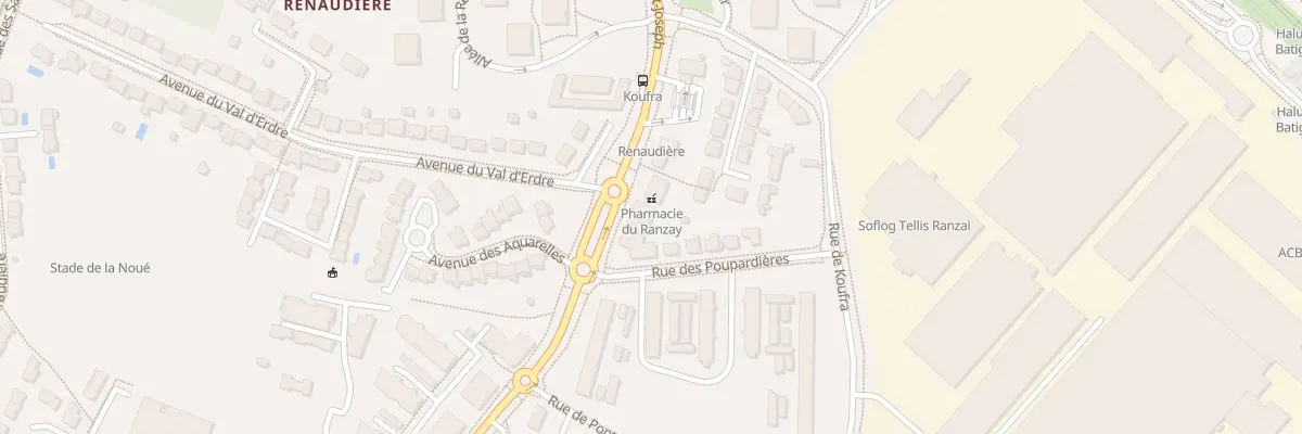 Plan du 190 Rte de St Joseph à Nantes