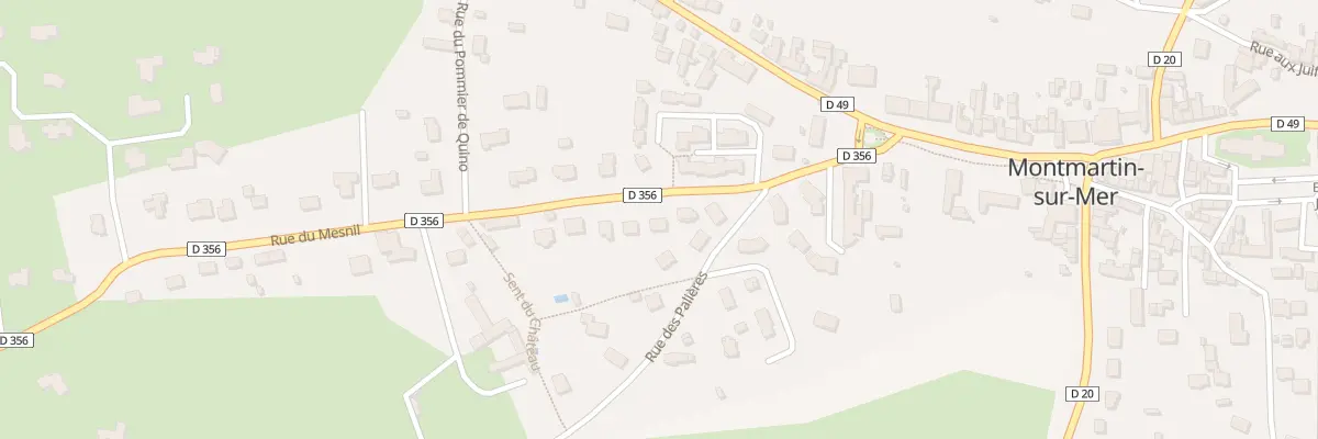 Plan du 11 Rue du Mesnil à Montmartin-sur-Mer