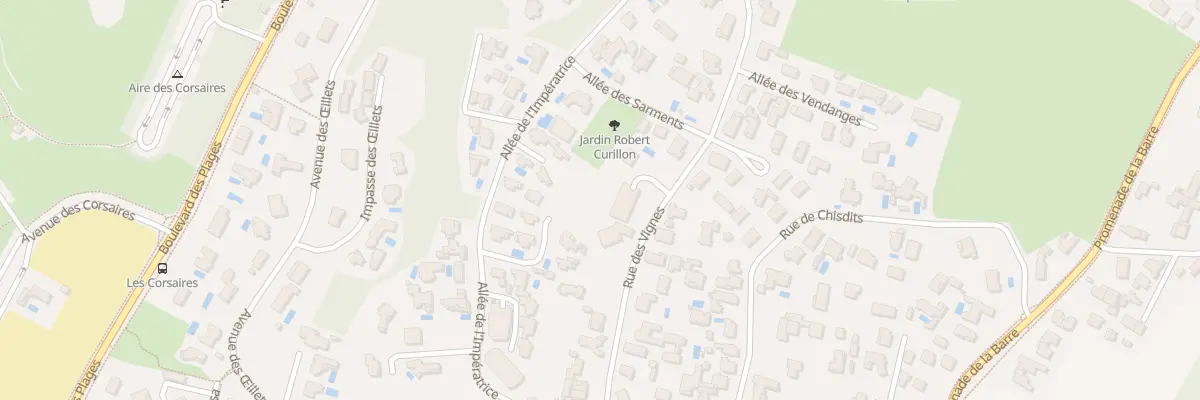Plan du 19 Rue des Vignes à Anglet