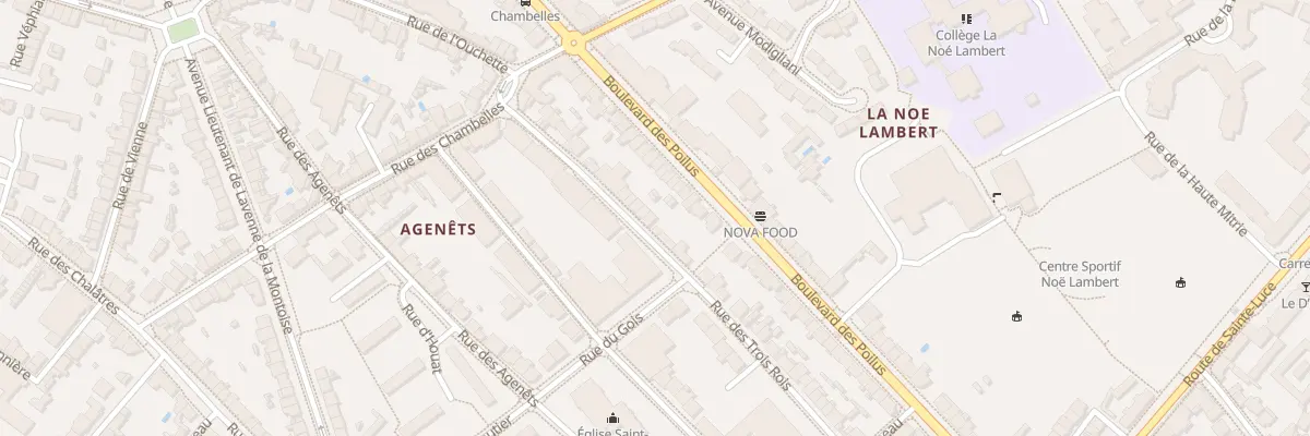 Plan du 64 Rue des Trois Rois à Nantes