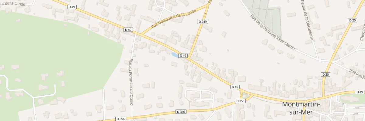 Plan du 11 Rue de la Mer à Montmartin-sur-Mer