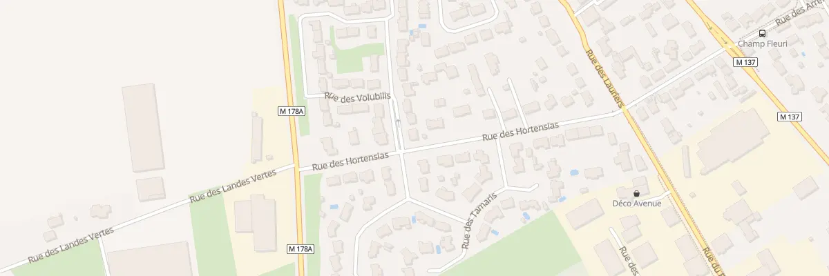 Plan du 2 Rue des Bougainvillees aux Sorinières