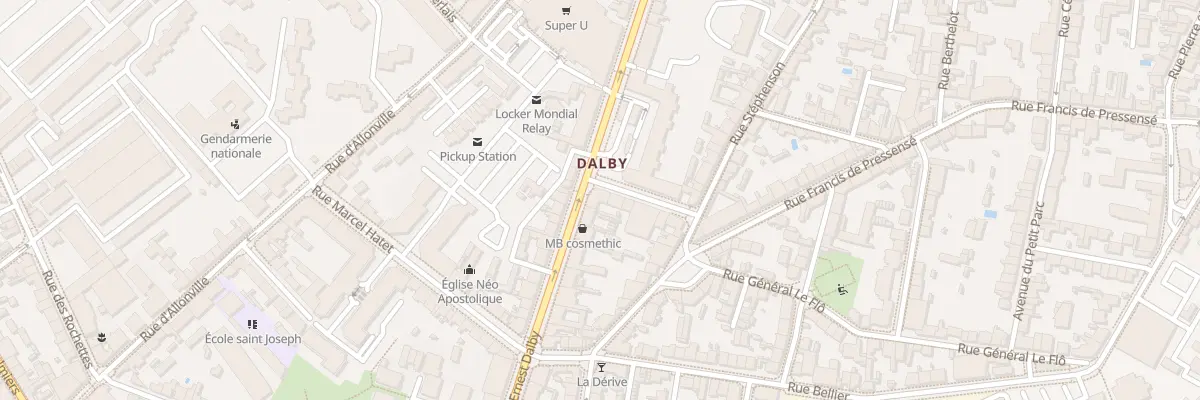 Plan du 65 Bd Ernest Dalby à Nantes