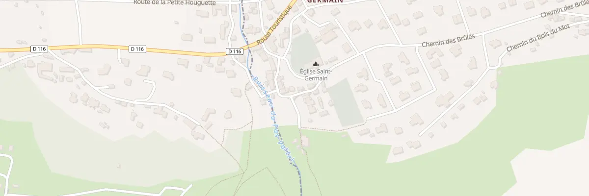 Plan du 1 Vc Chasse de la Roque Es Cats à Bretteville