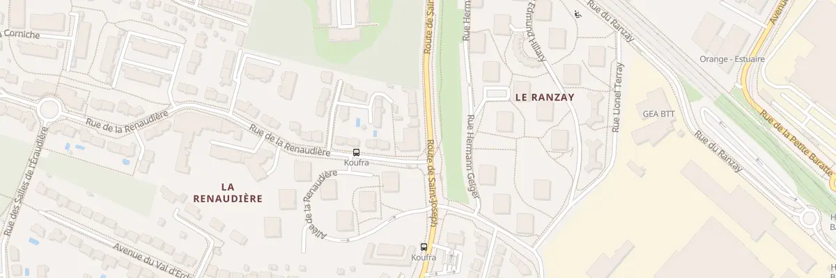 Plan du 239 Rte de Saint Joseph à Nantes