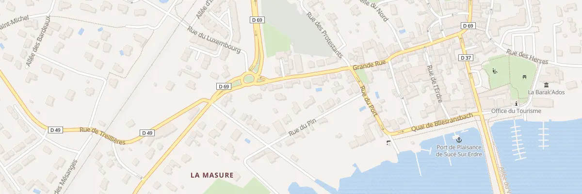 Plan du 281 Grande Rue à Sucé-sur-Erdre