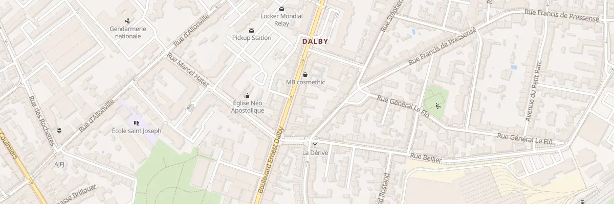 Plan du 75 Bd Ernest Dalby à Nantes